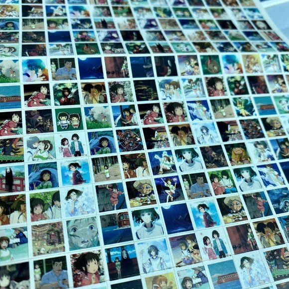 Spirited Away Postcard Pack 1660 Pieces, Stickers Art Cards Studio Ghibli Set - Picture 5 of 9
